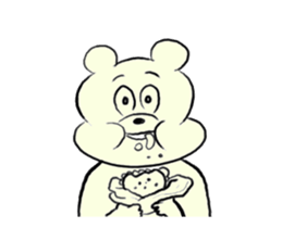 Tokyo Bear Animation sticker #12224441