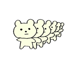 Tokyo Bear Animation sticker #12224443