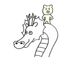 Tokyo Bear Animation sticker #12224446