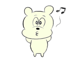 Tokyo Bear Animation sticker #12224458