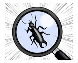 Earwig sticker #12224472
