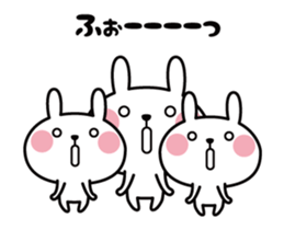 Natural rabbit life animation sticker #12224529