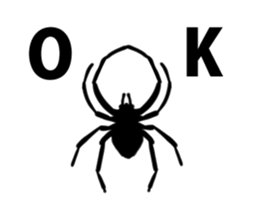 Spider... sticker #12224542