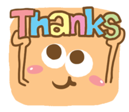 Big happiness (Thank you very much.)18 sticker #12224685