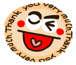 Big happiness (Thank you very much.)18 sticker #12224694