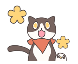 Socky the cat sticker #12225471