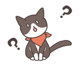 Socky the cat sticker #12225477
