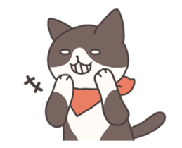 Socky the cat sticker #12225478