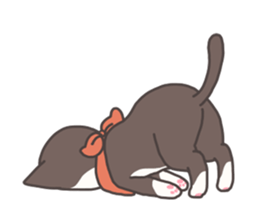 Socky the cat sticker #12225479