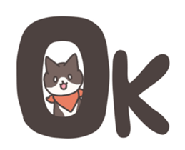 Socky the cat sticker #12225487