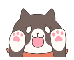 Socky the cat sticker #12225489