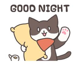 Socky the cat sticker #12225493