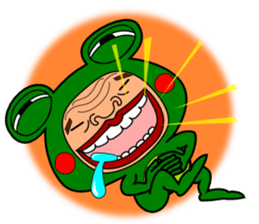 The Green Frog Man Vol.6 sticker #12225535