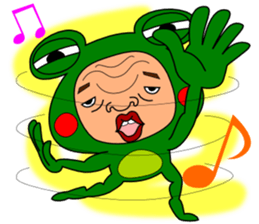 The Green Frog Man Vol.6 sticker #12225540