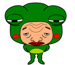 The Green Frog Man Vol.6 sticker #12225541