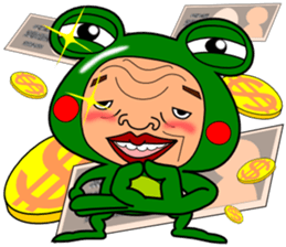 The Green Frog Man Vol.6 sticker #12225543