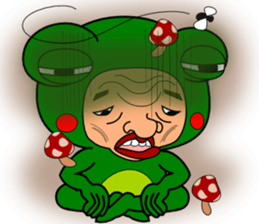 The Green Frog Man Vol.6 sticker #12225544