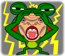 The Green Frog Man Vol.6 sticker #12225545