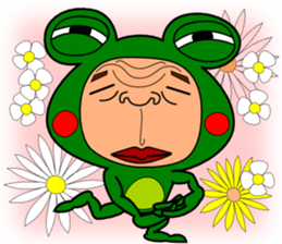 The Green Frog Man Vol.6 sticker #12225546