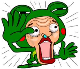 The Green Frog Man Vol.6 sticker #12225547