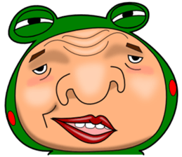 The Green Frog Man Vol.6 sticker #12225548