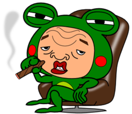 The Green Frog Man Vol.6 sticker #12225550