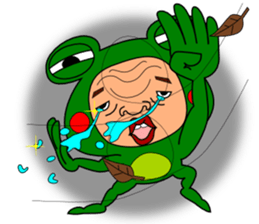 The Green Frog Man Vol.6 sticker #12225551