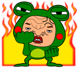 The Green Frog Man Vol.6 sticker #12225552