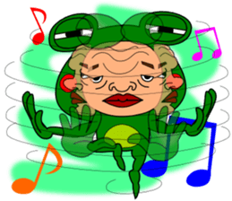 The Green Frog Man Vol.6 sticker #12225554