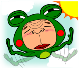 The Green Frog Man Vol.6 sticker #12225555