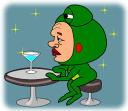 The Green Frog Man Vol.6 sticker #12225556