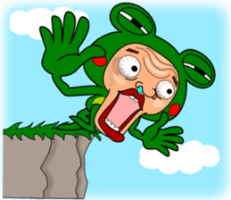 The Green Frog Man Vol.6 sticker #12225557