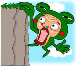 The Green Frog Man Vol.6 sticker #12225558