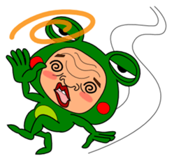 The Green Frog Man Vol.6 sticker #12225560