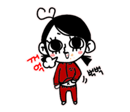 Hyo sister's life story sticker #12225890