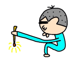 Keita move. sticker #12226315