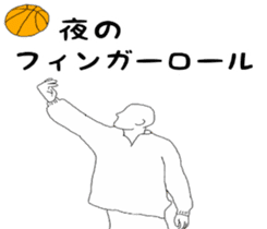 It says about basketball terminology. sticker #12226816