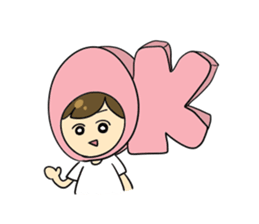 Headgear system girl sticker #12227006