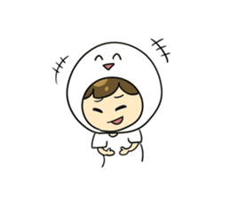 Headgear system girl sticker #12227019