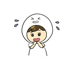 Headgear system girl sticker #12227022