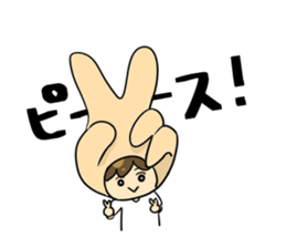 Headgear system girl sticker #12227027