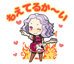 maidcafe pinafore 2 sticker #12227225