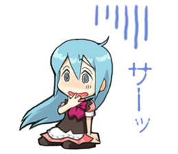 maidcafe pinafore 2 sticker #12227235