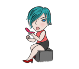 The super waitress sticker #12227537