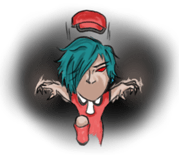 The super waitress sticker #12227540