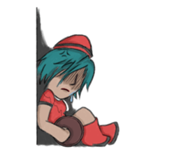 The super waitress sticker #12227563