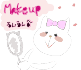 fluffycat sticker #12227570