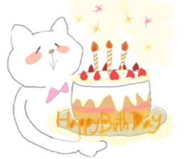 fluffycat sticker #12227575