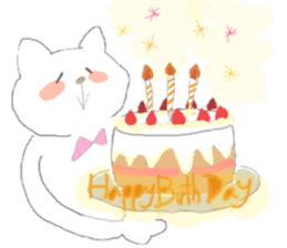 fluffycat sticker #12227575