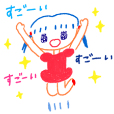 Miichan's drawing sticker sticker #12227659